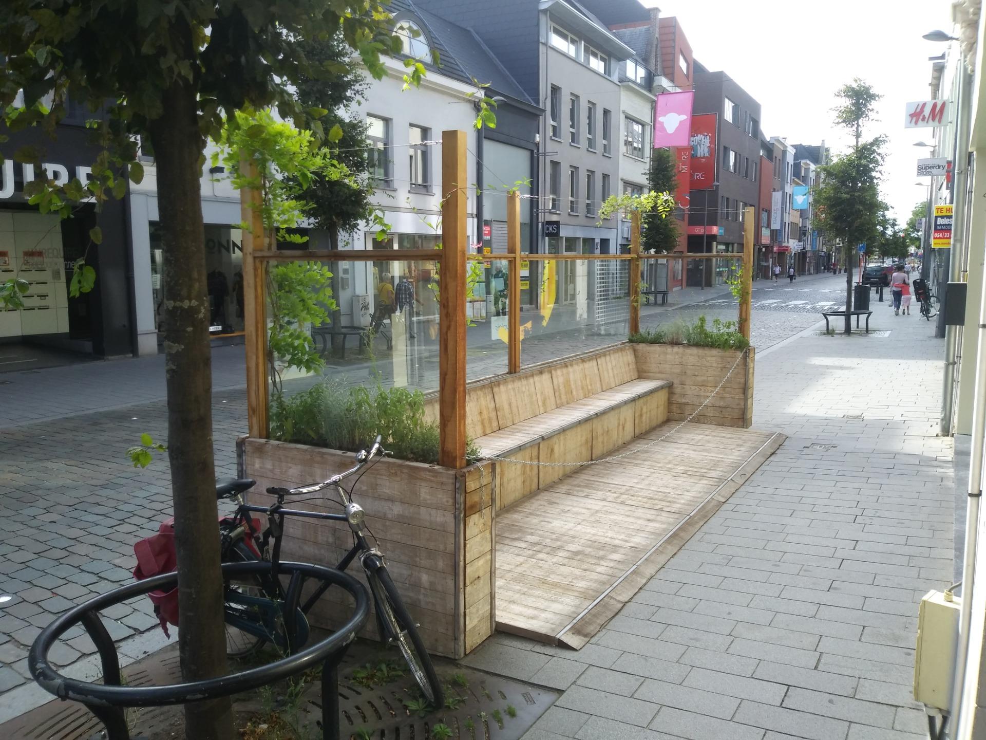 Afgewerkte versie met planten