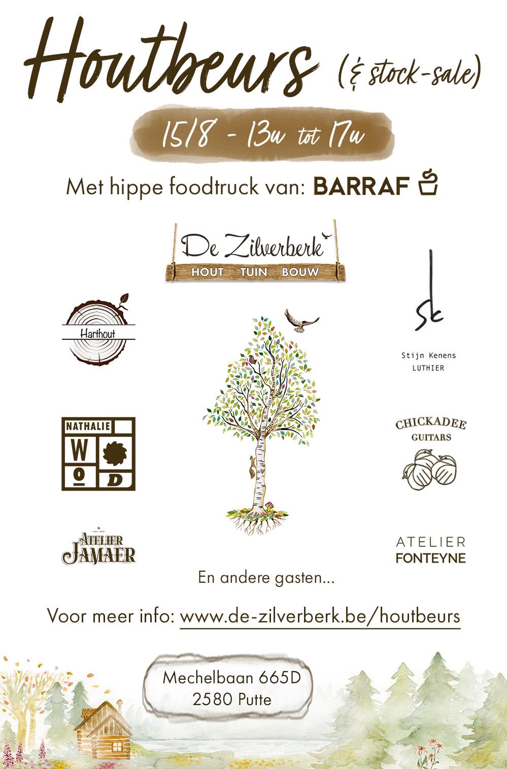 Houtbeurs 2022 Affiche houtbeurs 2022